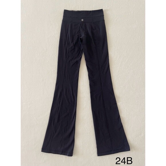 lululemon athletica Pants - Lululemon Align Mini-Flare Legging Pant Regular High Rise Black Size 2